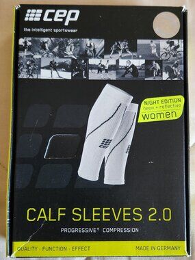 CEP Women's Size IV BLACK Compression Sleeves